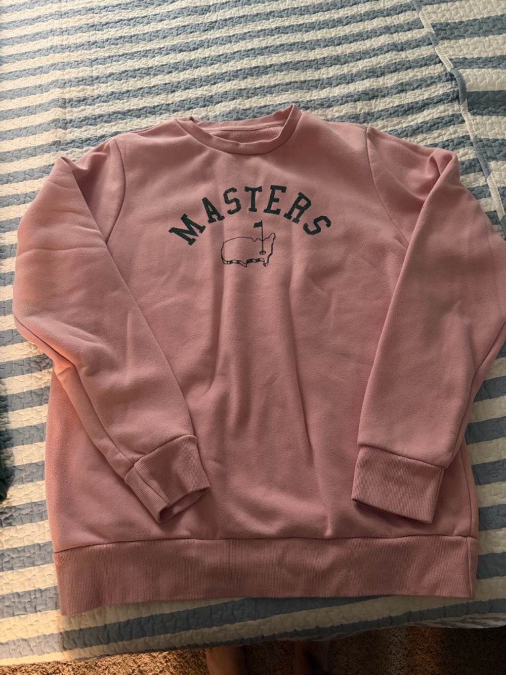 Masters Pink Crewneck Sweatshirt